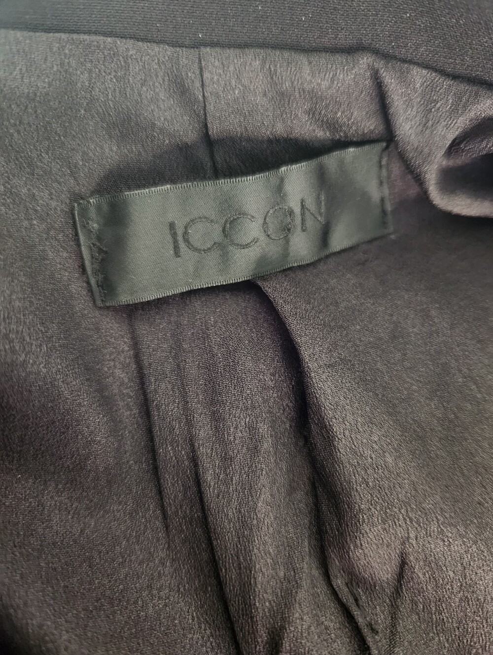 ICCON Black Women's Tailored Corset Blazer Size Medium - Picture 3 of 11